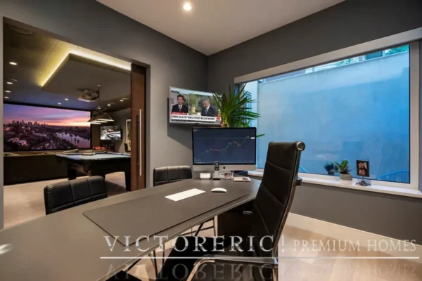 Inspirational Home Office VictorEric Design Build