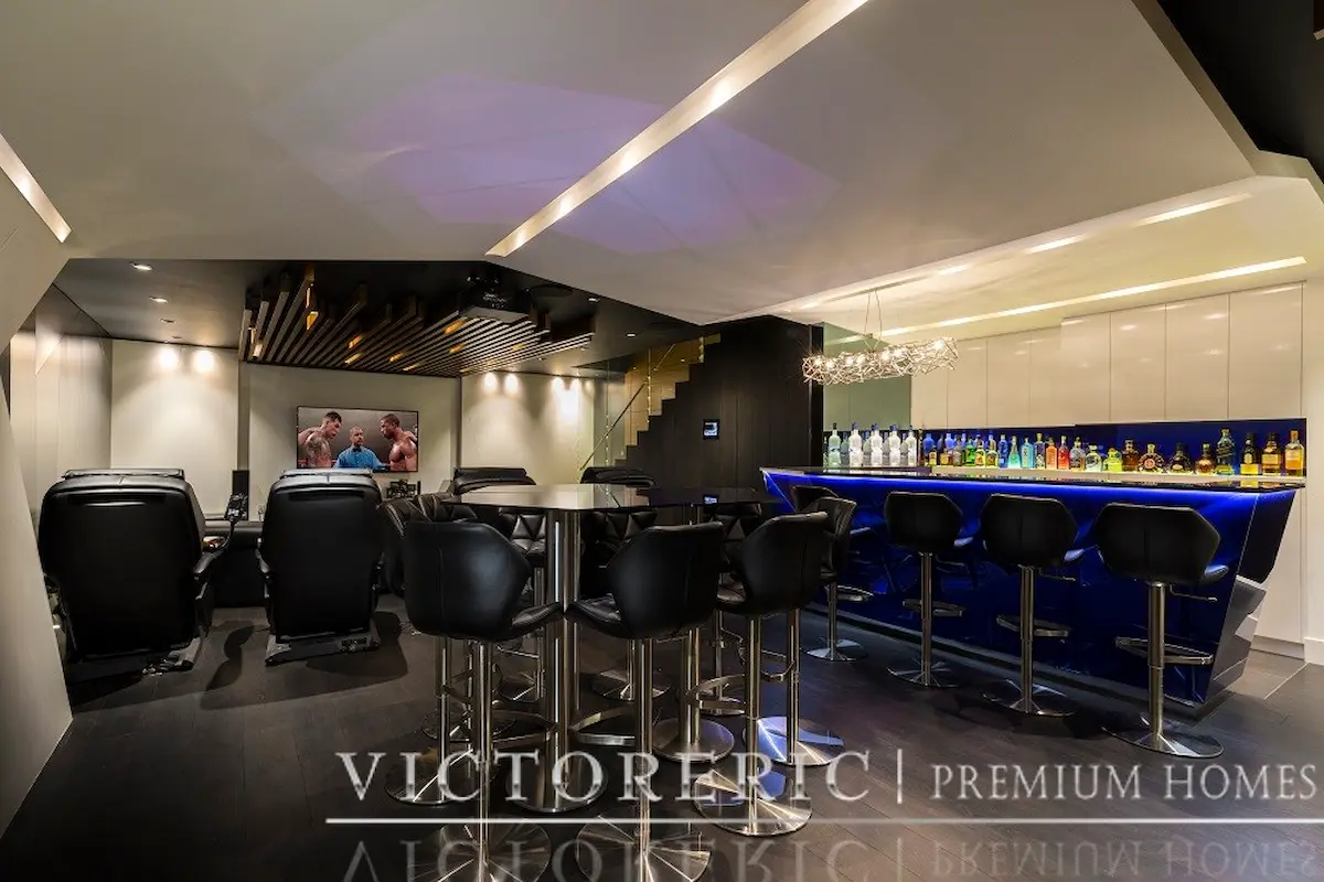 Man Cave Layout VictorEric Design Build