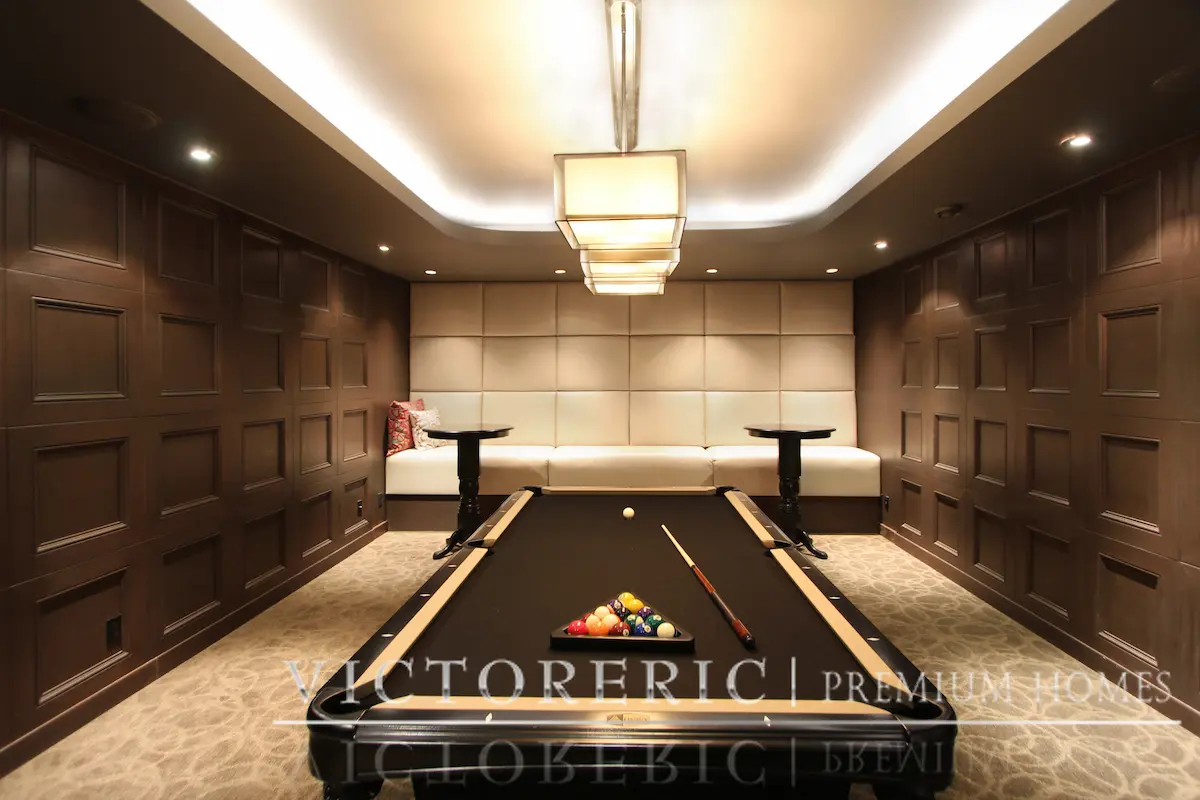 Ultimate Man Cave Sports Victor Eric Design Build