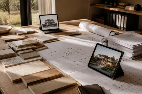 VictorEric Design+Build team on a Vancouver home renovation project
