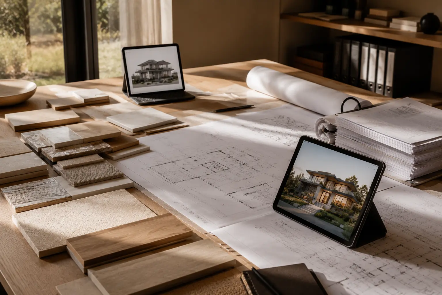 VictorEric Design+Build team on a Vancouver home renovation project
